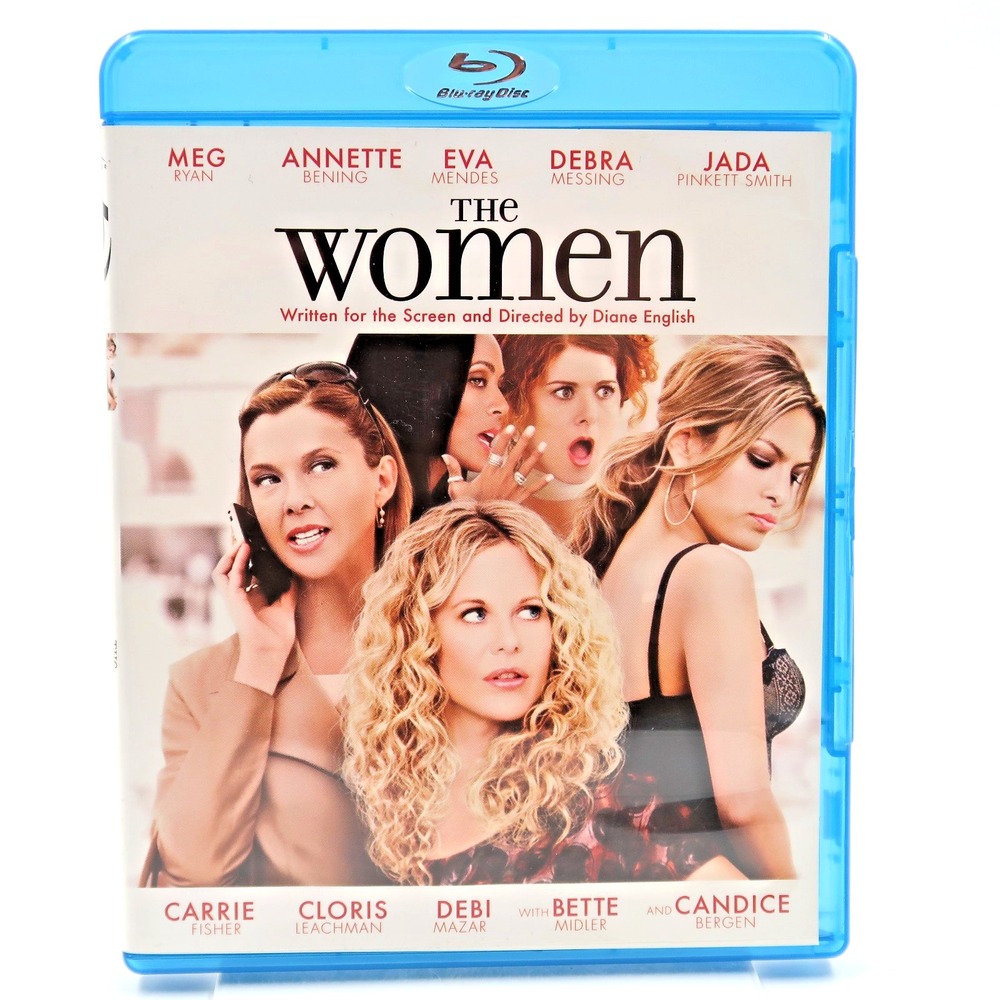 The Women Blu-ray Disc 2008 Romantic Comedy Annette Bening Meg Ryan PG-13